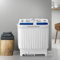 Twin Tub Washing Machine Compact Mini Laundry Washer 5KG Washer+3KG Dryer