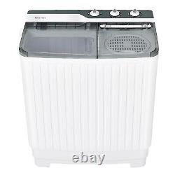 Twin Tub Washing Machine Portable Laundry Machine with 7.5 kg Washer & 3 kg Dryer