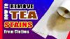 Ultimate Guide How To Remove Tea Stains From Clothes Baking Soda Dishwashing Liquid Hack
