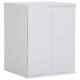 Washing Machine Cabinet White Pvc Bathroom Laundry Room Dryer Cupboard Vidaxl