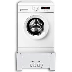 Washing Machine Pedestal Stand Holder Raiser & Stacking Kit White Tumble Dryer