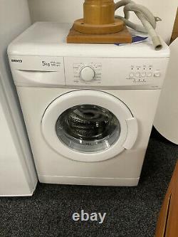 Washing machine, beko, A+ A class, 5 kg, 1000rpm, white