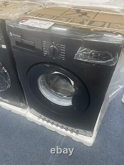 White Knight DAWM148B 8kg 1400 Spin Washing Machine Black HW176226