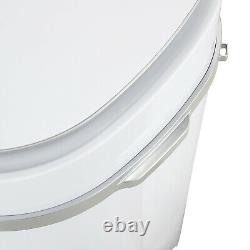 4,6 KG Mini Machine De Lavage Portable Blanc Lave-linge Compact Séchoir À Spin Bébé