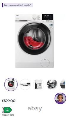 AEG LFR61944B Lave-linge 9 kg 1400 tr/min tout neuf, inutilisé, scellé