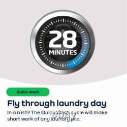 Beko WTIK84122 Lave-linge 8Kg Blanc 1400 RPM Classe A