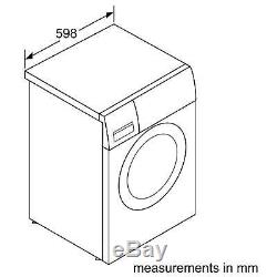Bosch Wab28161gb 1400rpm Load Washing Machine De A +++ Rendement Énergétique En Blanc