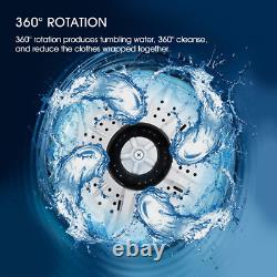 COSVALVE Machine à Laver Portable de 4,5 kg - Mini Lave-Linge Compact avec Essoreuse