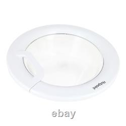 Cadre de porte complet en verre et poignée blanche authentique pour lave-linge Hotpoint