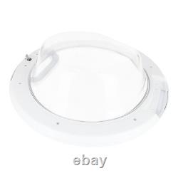 Cadre de porte complet en verre et poignée blanche authentique pour lave-linge Hotpoint