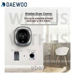 Daewoo Dwd-35mcrcr Mur Monté Mini Drum Washing Machine (220v 60hz)