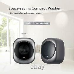 English Control & Manual Wall Washer Supportable Mini Daewoo Dwd-m253cw