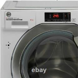 Hoover Hbws49d1ace Machine De Lavage Intégrée 9kg 1400 RPM C Blanc /