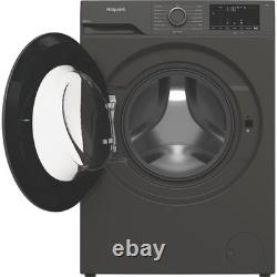 Hotpoint H 101G Anti-taches UK Lave-linge 10 kg Gris foncé 1400 tr/min Classe A