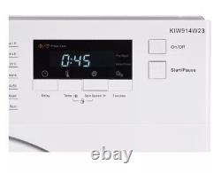 KENWOOD KIW914W23 Lave-linge intégré 9 kg 1400 tours/minute / ÉNERGIE A