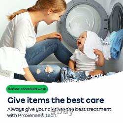 Lave-linge AEG LFR61144B 10 kg blanc 1 400 tr/min classe énergétique A