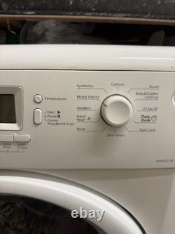 Lave-linge Beko 8 kg Blanc Bon Fonctionnement Bonne Qualité Poignée de Porte Cassée