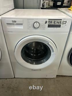 Lave-linge Beko 8kg entièrement remis à neuf blanc garantie livraison installation