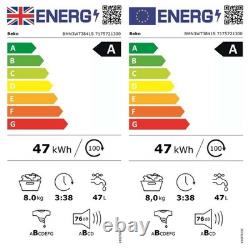 Lave-linge Beko B300 8kg 1400tr/min Argent BMN3WT3841S