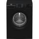 Lave-linge Beko Bm3wt3941b 9kg Noir 1400 Rpm Classe A