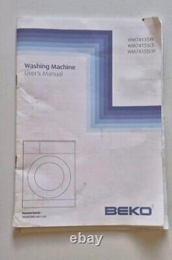 Lave-linge Beko WM74135W 7kg 1300tr/min A++