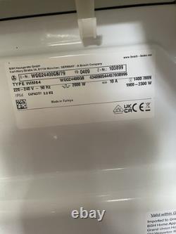 Lave-linge Bosch Série 6 9 kg 1400 tr/min WGG24400GB Blanc, excellent état