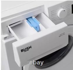 Lave-linge Bush WMSAE912EW 9 kg, 1200 tours/min, blanc, parfaitement adapté à un usage domestique