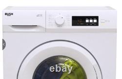 Lave-linge Bush WMSAE912EW 9 kg, 1200 tours/min, blanc, parfaitement adapté à un usage domestique
