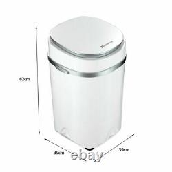 Lave-linge Compact Lave-linge Portable Blanc De 4,6 KG Séchoir À Spin