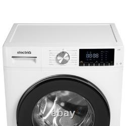 Lave-linge ElectriQ 10 kg 1400 tr/min Vapeur Lavage Rapide Moteur Inverter Classe A