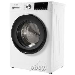 Lave-linge ElectriQ 10 kg 1400 tr/min Vapeur Lavage Rapide Moteur Inverter Classe A