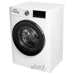 Lave-linge ElectriQ 10kg 1400rpm Vapeur Lavage Rapide Moteur Inverter Classe A