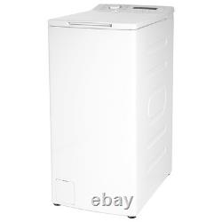 Lave-linge ElectriQ 6 kg à chargement par le dessus, compact 40 cm, 1 200 tr/min, vapeur, blanc, classe énergétique C