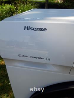 Lave-linge HISENSE WFQP6012EVM 6kg 1200 tours/min WiFi, Blanc