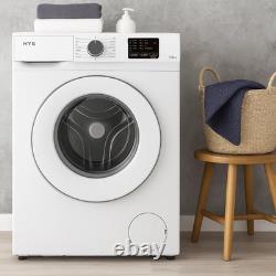 Lave-linge HYE 7kg 1200tr/min Autonome Étroite Blanche Ouvert (À lire)