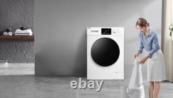 Lave-linge HYE 9kg 1400tr/min Autonome Classe A Blanc Remis à Neuf B (Lire)
