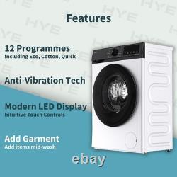 Lave-linge HYE pose libre slimline 8 kg 1400 tr/min blanc reconditionné C (à lire)
