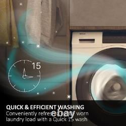 Lave-linge Haier HW100-B14959U1UK 10Kg Blanc 1400 RPM Classe A