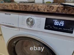 Lave-linge Hisense 10 kg PureJet Blanc Étiquette Énergétique B Inverter WFQY1014EVJM