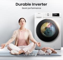 Lave-linge Hisense Blanc 3Q 10kg 1400tr/min LED Neuf WFQA1014EVJM