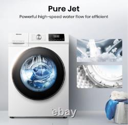 Lave-linge Hisense Blanc 3Q 10kg 1400tr/min LED Neuf WFQA1014EVJM