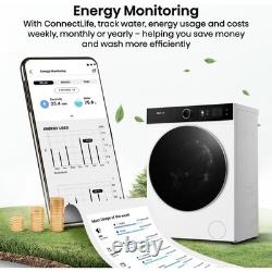 Lave-linge Hisense WF5I9043BWFS 9Kg Blanc 1400 RPM Classe A