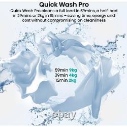 Lave-linge Hisense WF5I9043BWFS 9Kg Blanc 1400 RPM Classe A