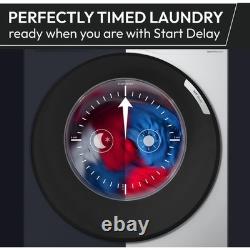 Lave-linge Hoover HBR 49SBL8J-80 9 kg noir 1400 tr/min classe A
