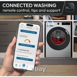 Lave-linge Hoover HBR 49SBL8J-80 9 kg noir 1400 tr/min classe A