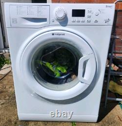 Lave-linge Hotpoint 8 kg Couleur blanche ? ++ Efficacité énergétique 1400 tours/minute