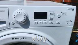 Lave-linge Hotpoint 8 kg Couleur blanche ? ++ Efficacité énergétique 1400 tours/minute