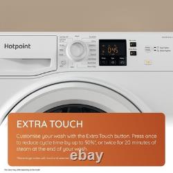 Lave-linge Hotpoint Anti-Tache 10 kg 1400tr/min, Charge complète 45' & Hygiène à la vapeur