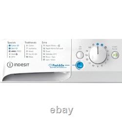 Lave-linge Indesit Push&Go 7kg 1400tr/min Blanc BWE71496XWVUK