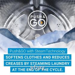 Lave-linge Indesit Push&Go 7kg 1400tr/min Blanc BWE71496XWVUK